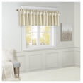 thumbnail image 3 of Lightweight Faux Silk Valance With Beads Champagne 50x26", 3 of 8