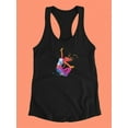 thumbnail image 3 of Dancing Girl Silhouette . Tank Women -Image by Shutterstock, Female x-Large, 3 of 4