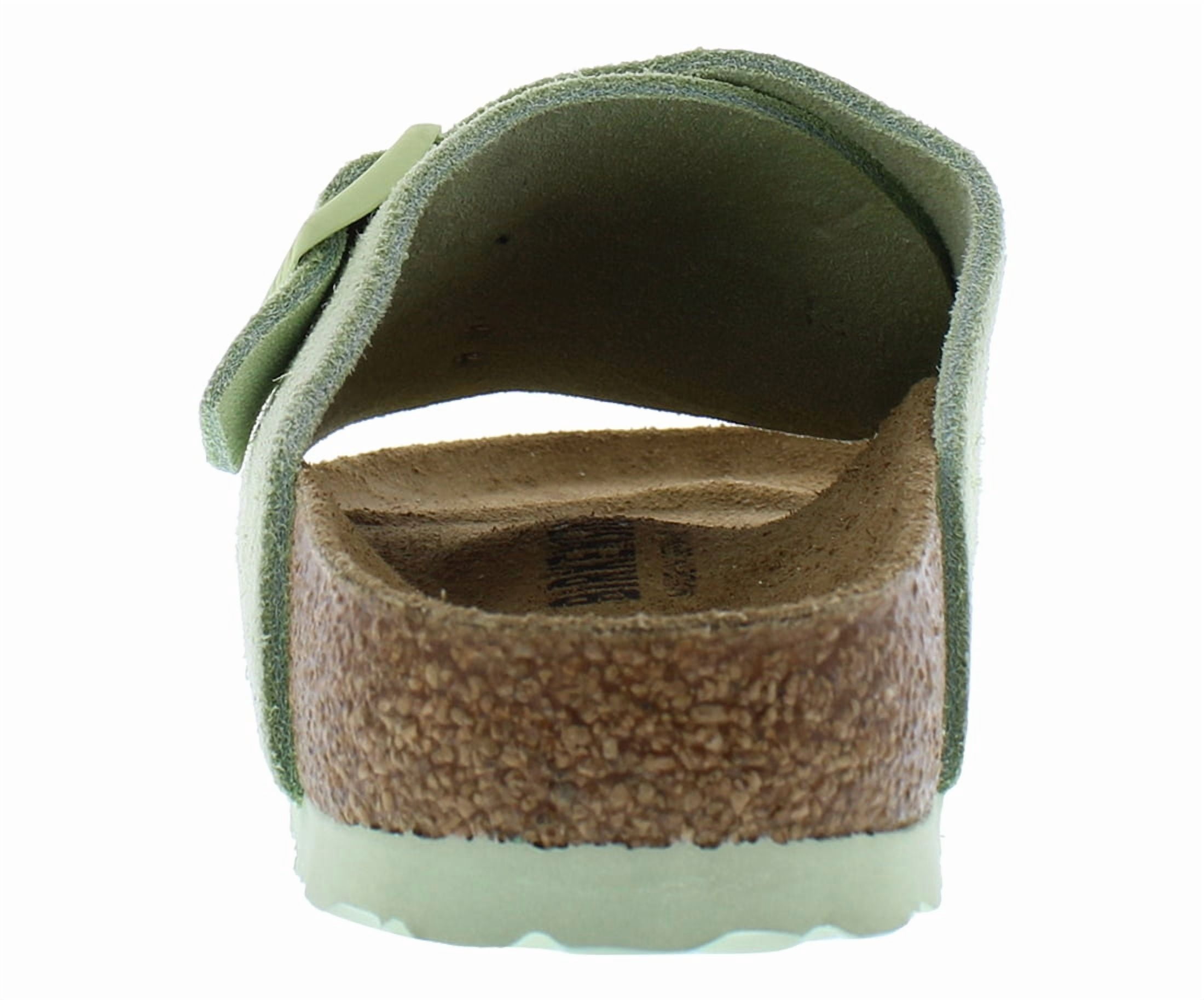 Birkenstock Zurich Narrow Unisex Shoes Size 3, Color: Faded Lime