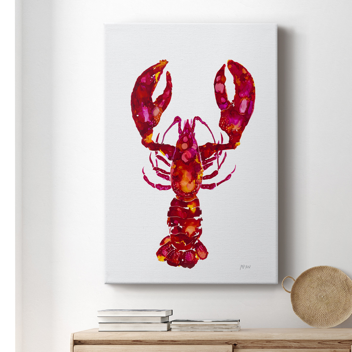 Lobster Premium Gallery Wrapped Canvas - Ready to Hang