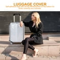 thumbnail image 4 of RENACLIPY 1Set Clear Suitcase Cover for Waterproof and Dustproof 20 Inches, 4 of 6
