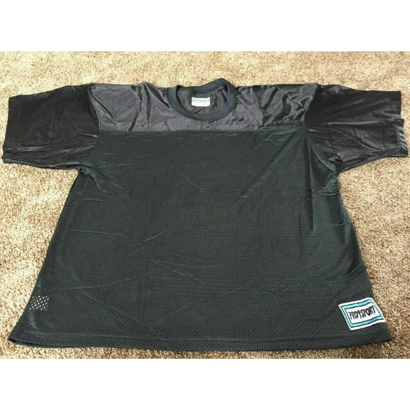 ProSport Dazzle Adult Football Jersey Black Size L/XL
