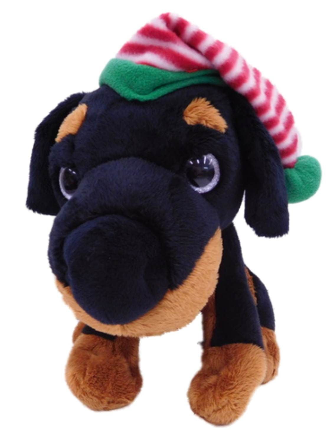 stuffed doberman plush