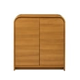 thumbnail image 2 of Better Homes & Gardens Juliet Curved Accent Cabinet, Warm Honey, 2 of 7