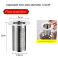 thumbnail image 4 of 2Pcs Useful Anti-Pest Waste Drainer Kitchen Tool Sealing Cover Food Hair Stopper Floor Drain Filter Mesh Sink Strainer F, 4 of 8