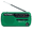 Green, variant on Kaito Voyager V2 AM/FM Shortwave Emergency Radio with Solar & Crank, Yellow