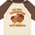 thumbnail image 4 of Inktastic My First Thanksgiving with Grandma Boys or Girls Long Sleeve Baby Bodysuit, 4 of 5