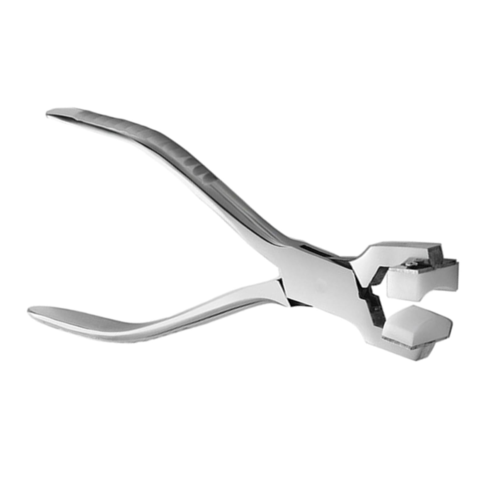 Milageto Portable Bracelet Pliers, Curved Jewelry Repair Ring, DIY Forming Bracelet Tool,