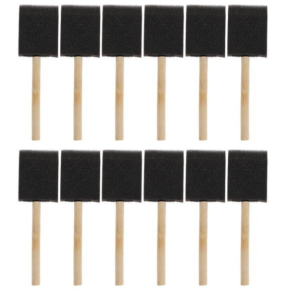 12Pcs Portable Kids Sponge Brushes Kids Sponge Brushes Kids Graffiti Sponge Brushes