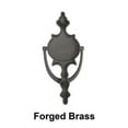 thumbnail image 2 of QCAA Solid Brass Door Knocker, 7-3/4", Antique Brass, 1 Pack, Made in Taiwan, 2 of 4