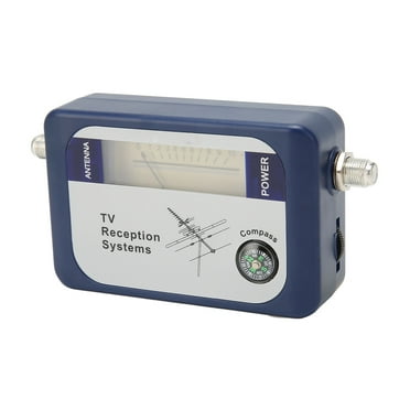Digital TV Signal Finder High Accuracy Backlight Mini TV Antenna Signal Strength Meter for Satellite Signal