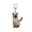 I, variant on HUANLEDASH Cartoon Cat Shape Keychain 2D Acrylic Cat Charm Keyring Keys Parties Versatile Keychain Bag Charm Accessory