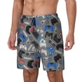 thumbnail image 2 of Fotbe Video Game Men’s Swim Trunks Quick Dry Swim Shorts Board Shorts with Mesh Lining-3X-Large, 2 of 9