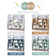 thumbnail image 6 of IOTXY Simple Bookcase with Legs - 3 Tier 10 Cubes Freestanding Low Display Cabinet, Warm White, 6 of 8