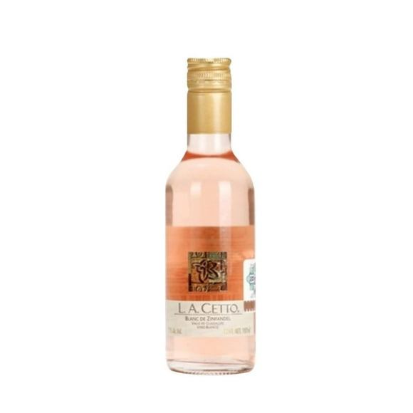 Caja De 24 Vino Rosado L.A. Cetto Blanc De Zinfandel 187 ml