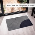 thumbnail image 6 of Geometric Gray Kitchen Mat Set, 6 of 7