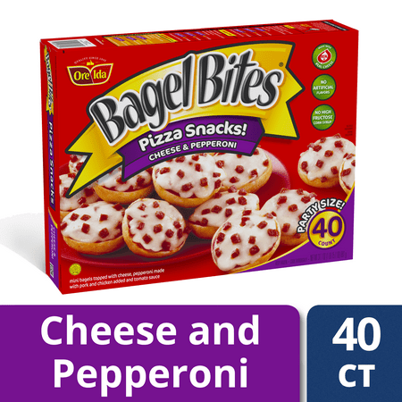 Bagel Bites Cheese Pepperoni Pizza Snacks 40 Count Box Bagel Bites Cheese Pepperoni Pizza Snacks 40 Count Box