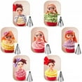 thumbnail image 5 of 8/10pcs Russian Piping Tips Set Icing Piping Nozzles Reusable Frosting Pastry Bags Fondant Smoother Cake Baking Decorator Tool, 5 of 8
