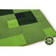 Minecraft Creeper Area Rug | Creeper Minecraft Rug | 39-Inch Square Area Rug