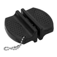 thumbnail image 4 of Pocket Knife Sharpener, Portable Mini Knife Sharpener Comfortable Grip With Hook Chain For Scissors Black, 4 of 8