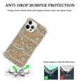 thumbnail image 3 of Brown Christmas Case for iPhone 13 Pro Max,Aesthetic Art Design TPU Bumper Cover Case, 3 of 5
