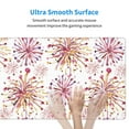 thumbnail image 4 of Xecao Fireworks for Waterproof Mouse Pad - Extended Contour Mouse Mat, Large Gaming Mousepad Laptop Keyboard Mat with Non-Slip Rubber Base, 4 of 8
