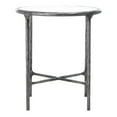 thumbnail image 2 of SAFAVIEH Couture Jessa Glam Glass Top Metal Round End Table, Silver, 2 of 8