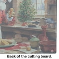 thumbnail image 5 of Cookies with Santa Claus Glass Cutting Board Large 12 in x 15 in, 5 of 5