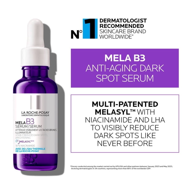 La Roche-Posay Mela B3 Anti-Aging Serum for Dark Spots Powered by