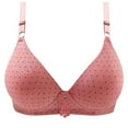thumbnail image 2 of LLYWEY No Underwire Bras for Women Full-Coverage on Clearance Lace Bras Women Ladies Convertible Bra Style-118 Women Push-Up Bra Feature Adult Female Plus Size Sports Bras Pinks 36B, 2 of 3