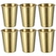thumbnail image 5 of 6 pcs taza de acero inoxidable tazas de agua de metal de acero inoxidable taza de café tazas de cerveza, 5 of 6