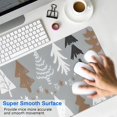 thumbnail image 4 of Long Mouse Pads for Desk,Gray Christmas Tree Pattern Desk Mats on Top Of Desks, Desk Mouse Pad Extra Large with 3mm Non-Slip Base and Stitched Edge for Gaming,Office,Work,Home 35.4x15.7in, 4 of 5