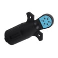 thumbnail image 4 of Probador de luces de remolque de 7 vías, adaptador de conector de hoja RV, 7 pines, 6 LED, resistente a la intemperie para vehículos, enchufe estadounidense, 4 of 5
