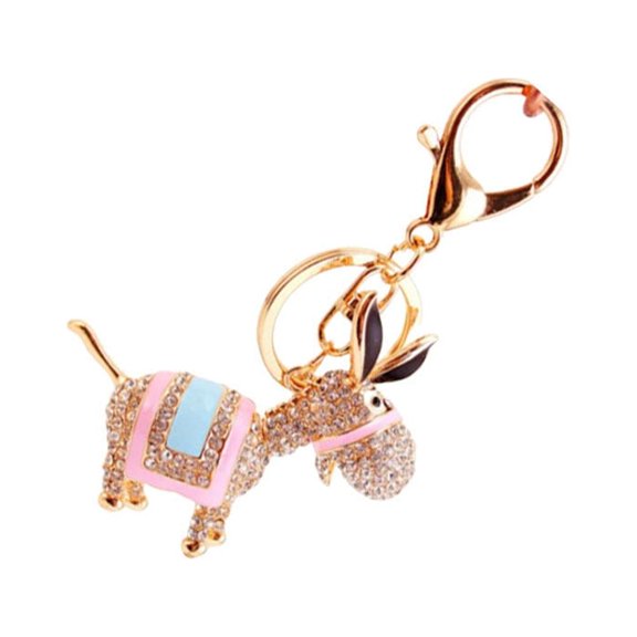 Masteelf Rhinestone Purses for Women Key Fob Gift Chains