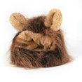 thumbnail image 2 of Populares Furry Pet Hat Costume Mane Wig For Cat Halloween Dress Up With Ears Party, 2 of 5