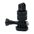 thumbnail image 3 of Adaptador de trípode con brazo pivotante y pedestal giratorio de 360 grados para GoPro Hero 5/5S/4/4S/3+/3/2/1, Xiaomi Yi 4K y SJCAM Action Camera., 3 of 6