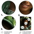 thumbnail image 3 of Designart "Portrait of a Cuban Woman" Beach & Ocean Metal Art Print, 3 of 5