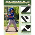 thumbnail image 5 of AWAYTR Elastic Adjustable Youth Baseball Belts Black, 5 of 7