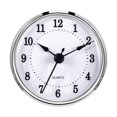 thumbnail image 1 of de reloj de , silencioso, fácil de leer, movimiento de , Árabe con borde plateado Zulema Inserto de reloj, 1 of 7