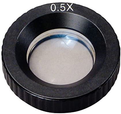 OMAX 0.5X Auxiliary Objective Lens for Bausch & Lomb Microscope D38mm 