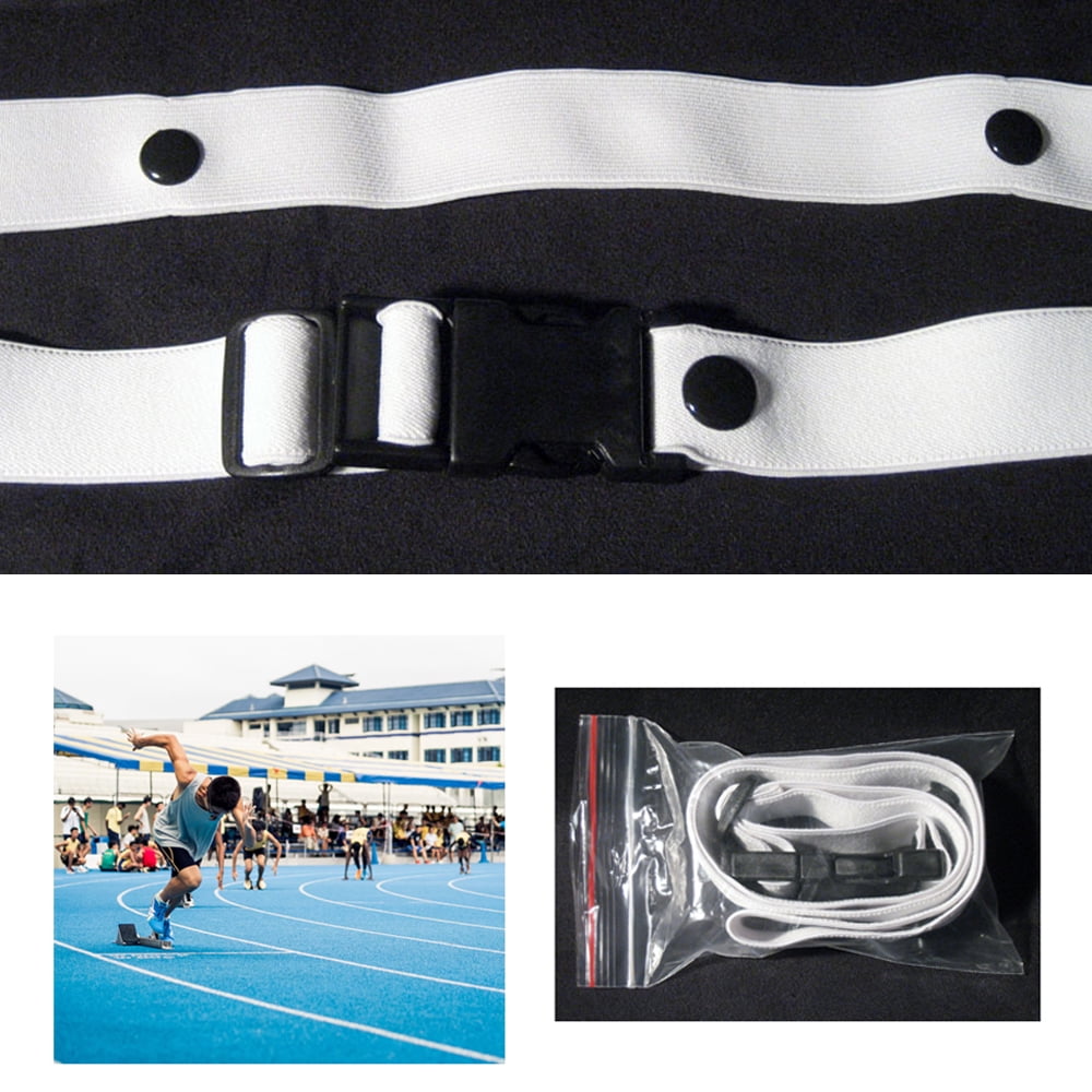 Sports Marathon Triathlon Belt Running Race Number Holder Waist Bib