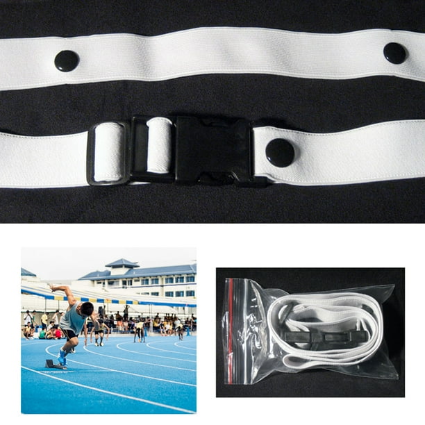 Sports Marathon Triathlon Belt Running Race Number Holder Waist Bib