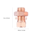 thumbnail image 2 of 10pcs Practical Grounding Split Bolt Superior Strength Split Bolt Connector, 2 of 9