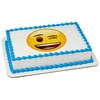 emoji Winking Edible Cake Topper Image
