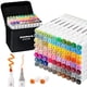 thumbnail image 1 of Set artístico AnyMark de 80 colores con doble punta con marcadores de alcohol, 1 of 7