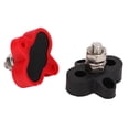 thumbnail image 1 of Power Ground Junction Post, Power Distribution Studs Durable Abrasion Resistance Nylon Copper 48V  for RVs M8 5/6in, 1 of 7