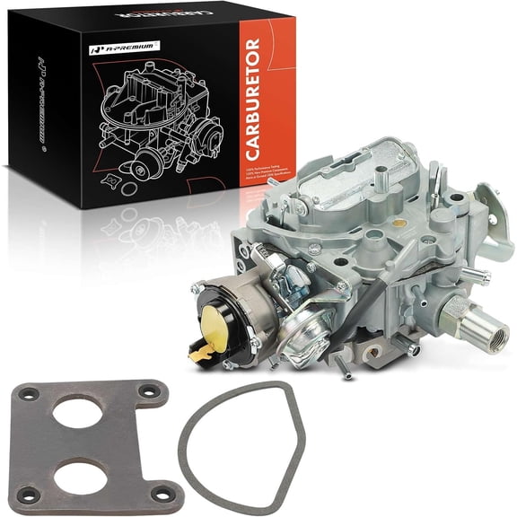 A-Premium 2 Barrel Carburetor Compatible with M2MC V6 Buick GMC GM Car Trucks 265 231 252, Mechanical Choke, Replace# LDH138, 138-CARB