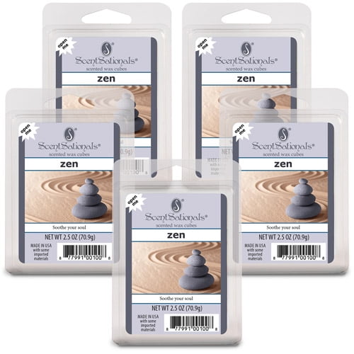 Scentsationals Wax Cubes, Zen, 5Pack
