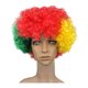 thumbnail image 1 of Peluca rizada corta y esponjosa para hombres y mujeres, fanáticos del equipo nacional de fútbol, mujeres, hombres, peluca rizada, peluca de fiesta para adultos de carnaval, 1 of 7