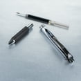 thumbnail image 6 of Pentel EnerGel Deluxe RTX Gel Ink Pens, 0.7 Millimeter Metal Tip, Black Ink, 3 Packs (BL77BP3A), 6 of 9